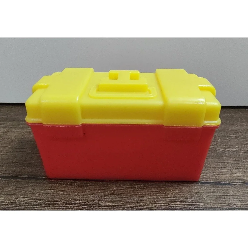 Basic Fun Mystery Blind Box TONKA MICRO METALS TOOLBOX Red YELLOW CAPSULE ONLY
